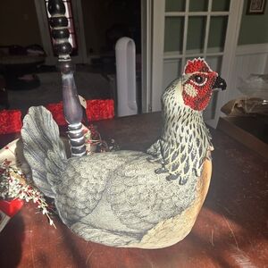 John Derian X Target 2024 Plush Beaded Chicken Pillow